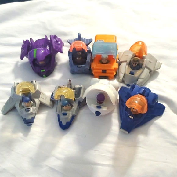 : Complete 8pc McDonald’s Disney buzz Lightyear Happy Meal Toys incomplete set - Picture 2 of 14